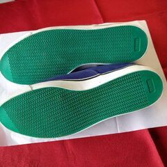 デッキシューズ25.5cmメンズの画像