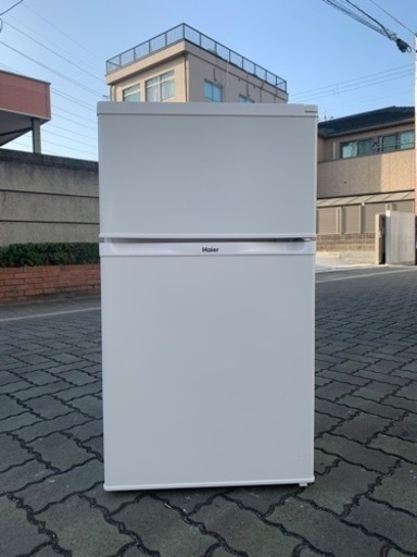 配送無料当日配送‼️パーソナル　冷蔵庫　ホワイト色　洗濯機　も出品　✨　兵庫　京都　奈良　大阪