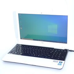 中古美品 新品高速SSD Wi-Fi有 ノートパソコン 15.6型 NEC PC-LS150HS6W 第2世代Core i5 8GB DVDRW 無線 webカメラ Windows10 Office