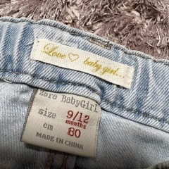 ザラベイビー★デニムパンツ★ジーンズ★の画像