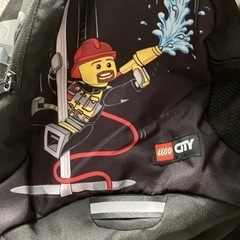 LEGOシティ　リュック　パスケースの画像