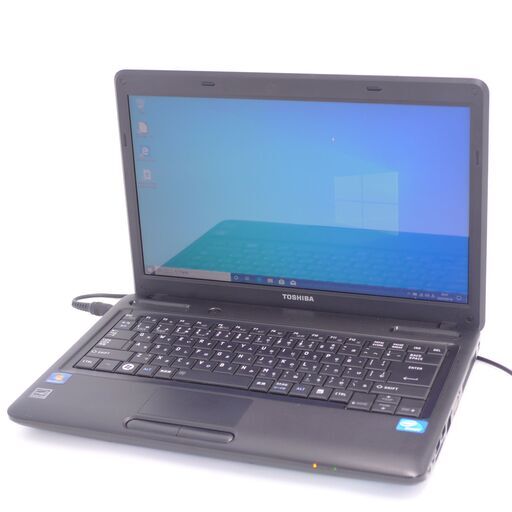中古美品 ノートパソコン TOSHIBA 東芝 B241/W2CE 14型ワイド Celeron 4GB DVDマルチ 無線LAN Wi-Fi Windows10 Office 即使用可能