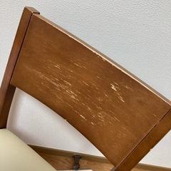 【取引終了】棚付き 伸張するダイニングテーブルセットの画像