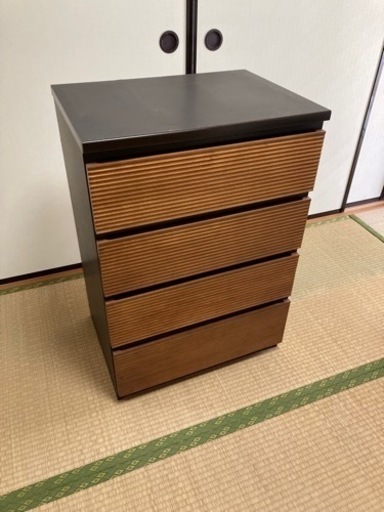 タンス衣類整理用　木製チェスト
