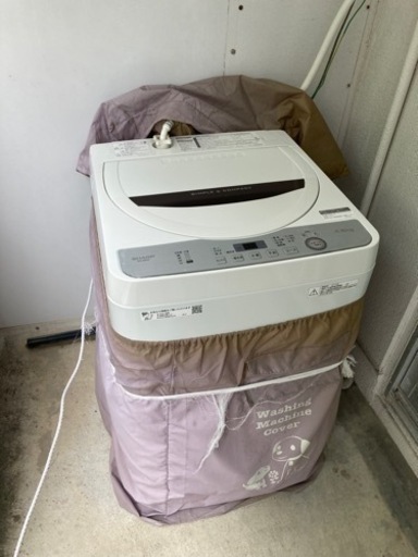 ※明日まで※SHARPシャープ　全自動洗濯機〜シングルにおすすめ〜
