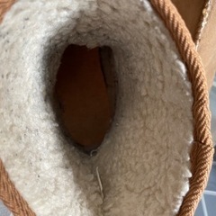 終了　VANS キャメルムートンブーツの画像