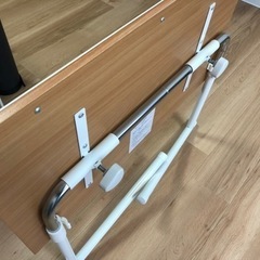 受付終了　折りたたみテーブル　高さ調整可能　テレワークに！！の画像