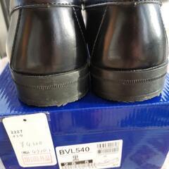 ムーンスター　 ローファー　 黒　25.5cm　美品の画像