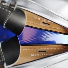 ムーンスター　 ローファー　 黒　25.5cm　美品の画像