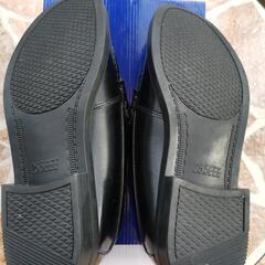 ムーンスター　 ローファー　 黒　25.5cm　美品の画像