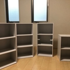 カラーボックス4つセット