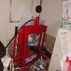 決まりました/門型卓上10トン油圧プレスの画像