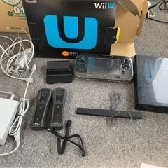 WiiU 本体　黒　ソフト3個　太鼓の達人2個セット