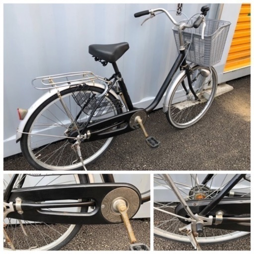 中古自転車 ママチャリ 24インチ LEDオートライト 変速なし 軽整備済み 防犯登録 町田市 相模原市 #251