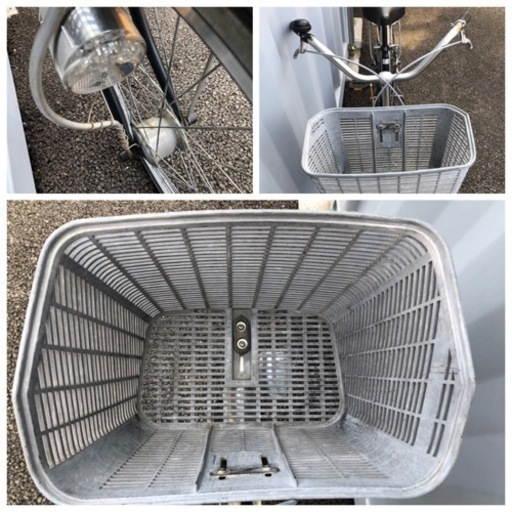 中古自転車 ママチャリ 24インチ LEDオートライト 変速なし 軽整備済み 防犯登録 町田市 相模原市 #251