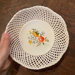 花柄プレートの画像