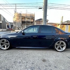 BMW 5シリーズMスポーツパッケージカスタム　極上5万キロ　WORK20AW☆の画像