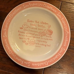 ピンク　プレートの画像