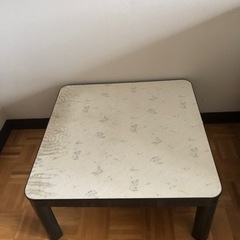 コタツ付きローテーブルの画像