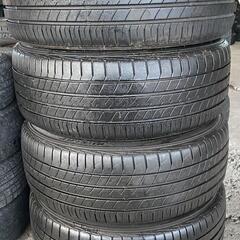 （4本セット） DUNLOP （205/50R15） 中古のタイヤとホイール 205/50R17⭐ノア、ヴォックシー、セレナ等に！バリ山！美品！ルマン