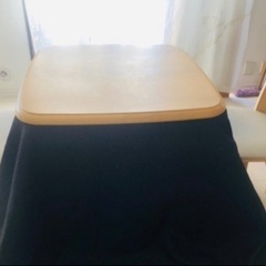 奇跡のこたつ　ダイニングテーブル　こたつ布団で6ウェイ＋イスの画像