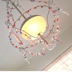 IKEA - IKEA minnen. シャンデリア 完売品 IKEA 子供用シャンデリアMINNEN (Rainbow) 吉祥寺の照明器具の