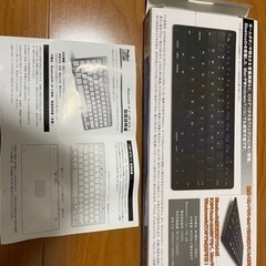 美品 Bluetoothキーボード LBR-BTK1 BKの画像