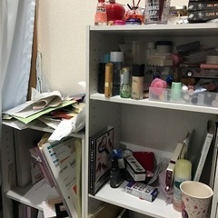 至急　ニトリ　本棚　カラーボックス