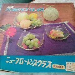 ニューフローレンスグラス「ベリーセット角」【珍新品】の画像