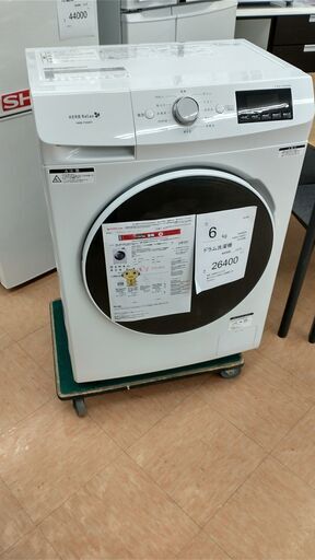 C-06◇YWM-YV60F1◇ドラム洗濯機　 2018年  ヤマダ電機