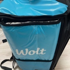 新品　Wolt バッグ　配達　ウーバーイーツの画像