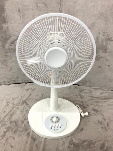 【値下げしました！】30cmメカ式リビング扇風機 20年製　RD-BM3004FW（ホワイト）