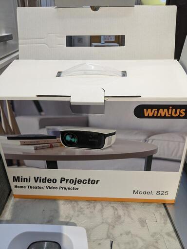 【7月14日夕方 完売】プロジェクター WIWIUS S25