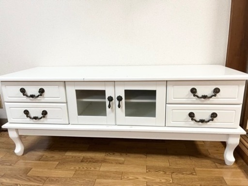 テレビ台　ラック　プリンセス　姫系　猫足