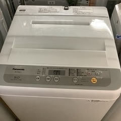 Panasonic NA-F50B11-S [全自動洗濯機 5kg シルバー] リサイクルショップ宮崎屋　佐土原店22.3.19F