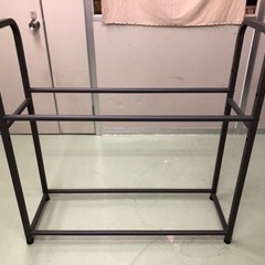 タイヤスタンド 2段ワイドタイプ(カバー付き) タイヤラック