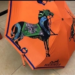 エルメス 折り畳み傘 99％UVカット晴雨兼用 お値下げ