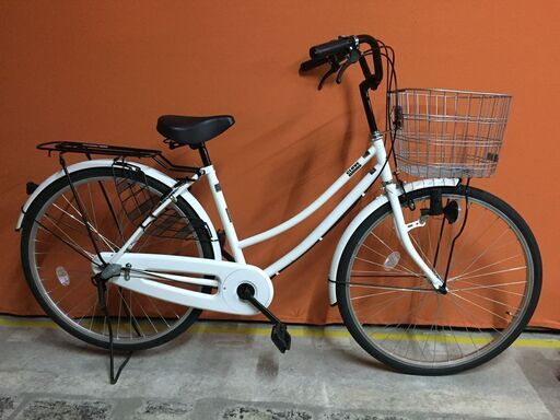 美品！シティ車　NO.128　中古車　内装3段変速付　ホワイト　レンタル店で数回ほど使用しただけです。