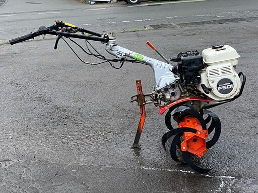 初期不良対応、アフターケアOK 現物確認歓迎 爪新品 整備済 仕事率大く高出力 ホンダ PUNCH2　5.5馬力 耕運機 F501 前2後1速 発送しません