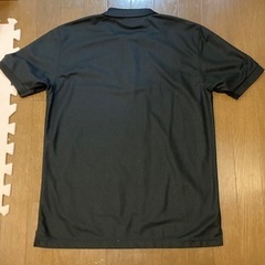 Reebok 半袖ポロシャツ L 黒の画像
