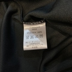 Reebok 半袖ポロシャツ L 黒の画像