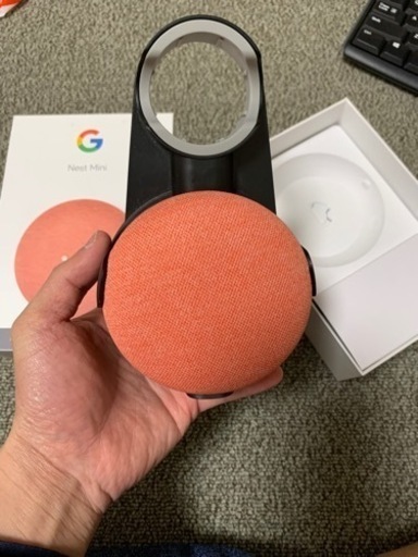 Google Nest 2 miniとウォールマウント