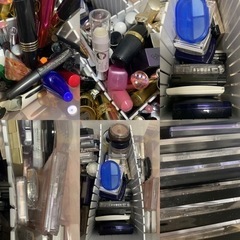 化粧品 大量 アイシャドウ ファンデ ライナー マスカラ チーク 口紅 デパコス 韓国 コスメ 日用品 シャンプー 洗剤 ポリッシュの画像