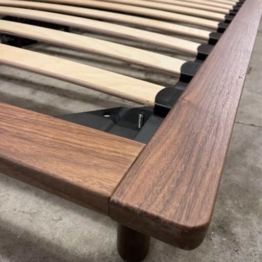 【売約済み】　【7万円】【同等品、在庫２点】　無印　無印良品　MUJI ベッドフレーム　ベッド　シングル　マットレス　ウォールナット　