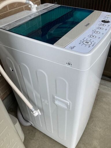 Haier 洗濯機 JW-C45A  ハイアール 簡易乾燥機能付洗濯機 4.5kg