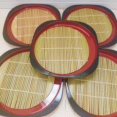 未使用品　漆器蕎麦セット5客の画像