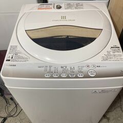 U0806　東芝　５ｋｇ洗濯機　札幌市内配達無料