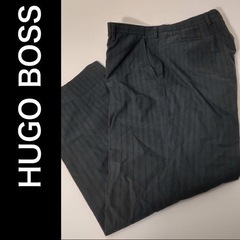 【ガレージセール】HUGO  BOSS ストライプ柄　パンツ　ス...