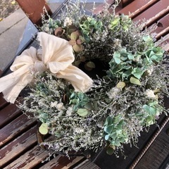 紫陽花ドライフラワーの画像