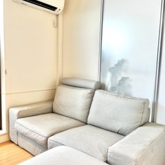 IKEA シーヴィク 2人掛け用　ヘッドレスト付き